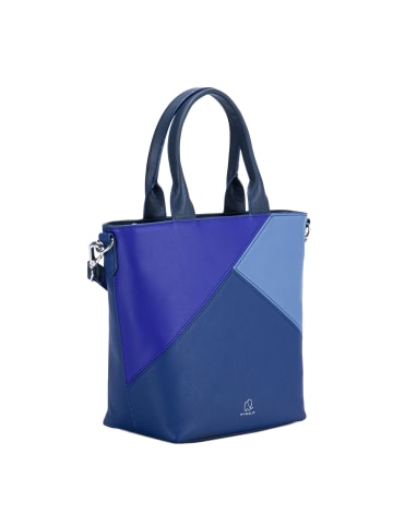 MYWALIT Carrara Handtasche Leder 29 cm in blue