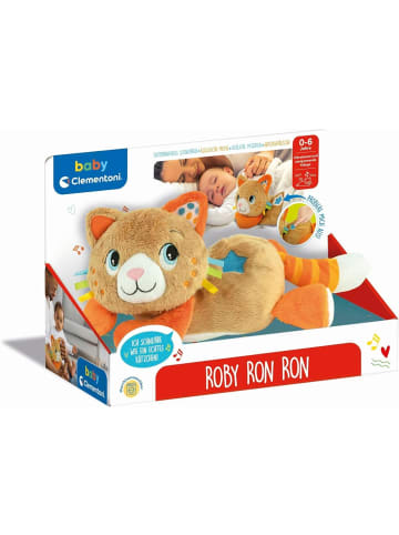 Clementoni Baby Kitty Schlaf- u. Kuschelkätzchen Plüsch- Kuscheltier 59402 ab Geburt