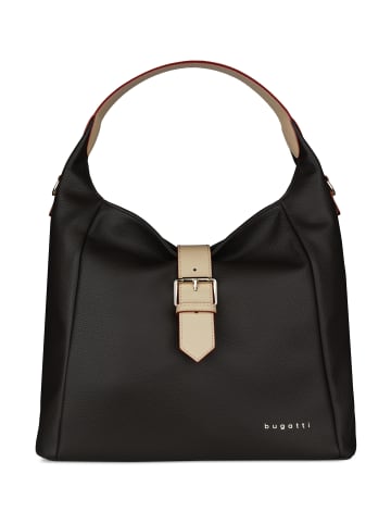 Bugatti Handtasche ELLA Kunstfaser in dunkelbraun