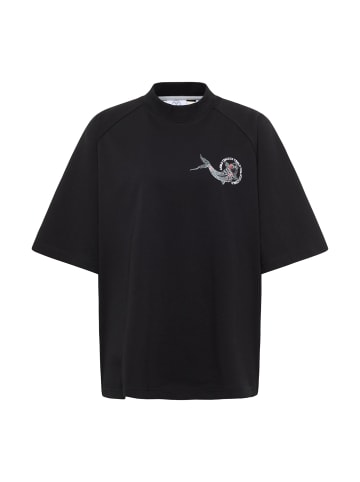 Carlo Colucci T-Shirt Dorigoni in Schwarz