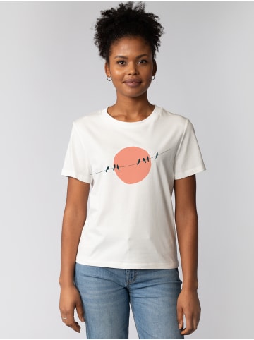 wat? Apparel T-Shirt Countryside 01 in Off White