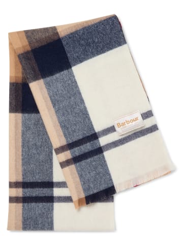 Barbour Schal Rosefield in beige blau - 0003