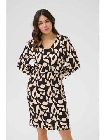 Kaffe Kleid KAkatrine Regular fit in Black Contrast Blocks