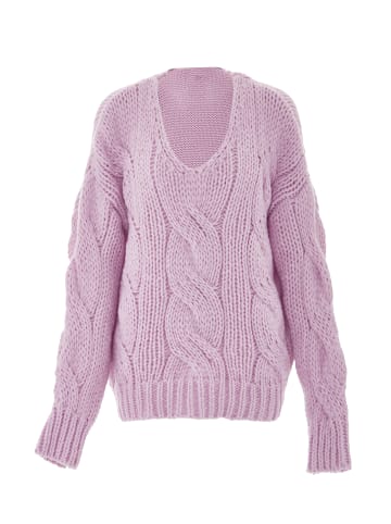 ebeeza Strickpullover in Rosa