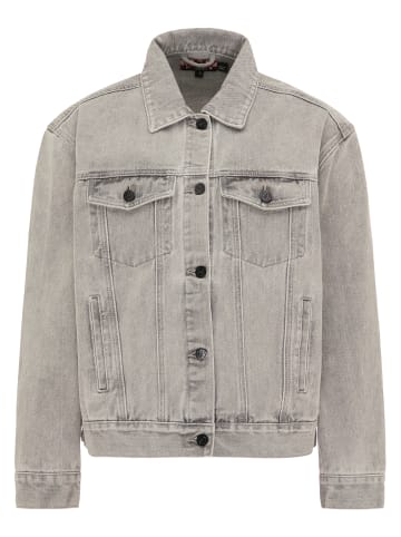 myMo ROCKS Damen Jeansjacke in Grau