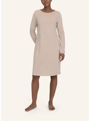 Hessnatur Frottee Nachthemd in düne