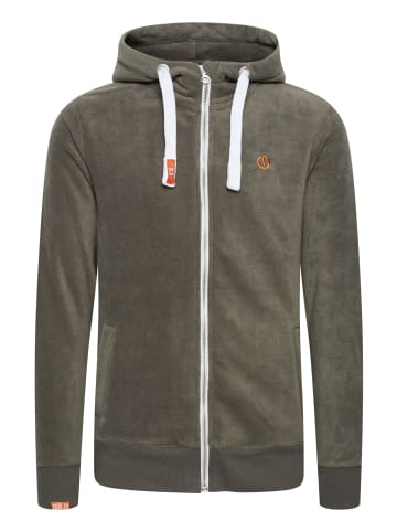 !SOLID Fleecejacke SDLoki 21102296ME Sweatshirtjacke mit hochabschließendem Kragen in Grau