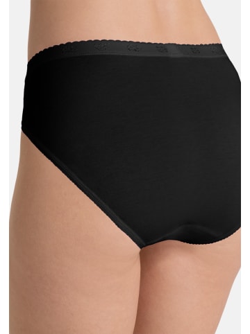 Sloggi Tai Slip Chic in Weiß / schwarz