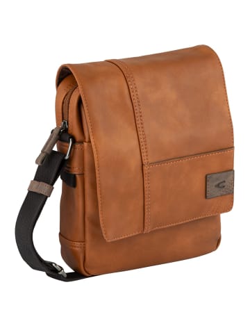 Camel Active Cross Bag mit verstellbarem Schulterriemen in Cognac