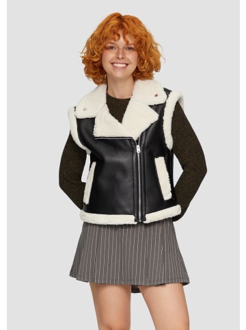 QS Outdoor-Weste in 9999_schwarz