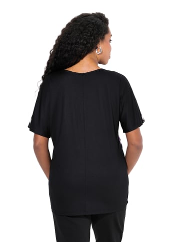 Ulla Popken Shirt in schwarz