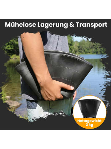 COSTWAY LKW Snow Tube Ø 93cm Rodelreifen in Schwarz