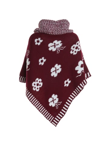 BEZLIT Poncho in Bordeaux