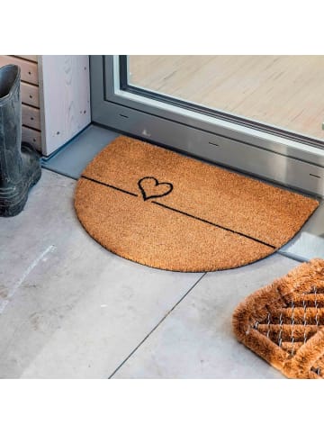 Astra Fußmatte halbrund COCO SMART HR 2ER SET 2 in Creme