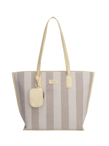 DIANA Shopper Tasche in YELLOW AND GREY
