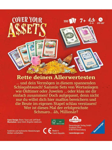 Ravensburger Ravensburger Kartenspiel Cover your Assets in bunt