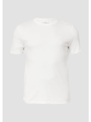 s.Oliver T-Shirt in 0120_weiß