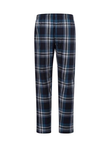 Schiesser Pyjamahose Mix + Relax in marine blau - 0001