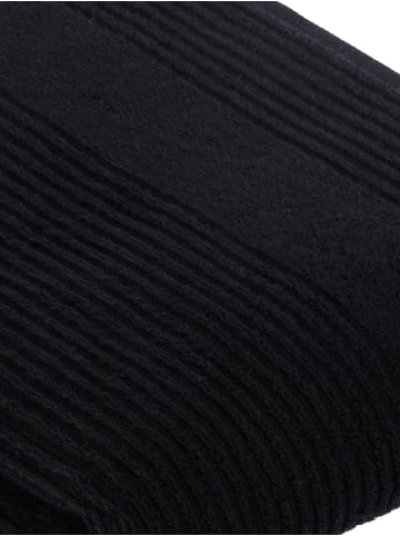 Vossen 2er Pack Duschtuch in schwarz