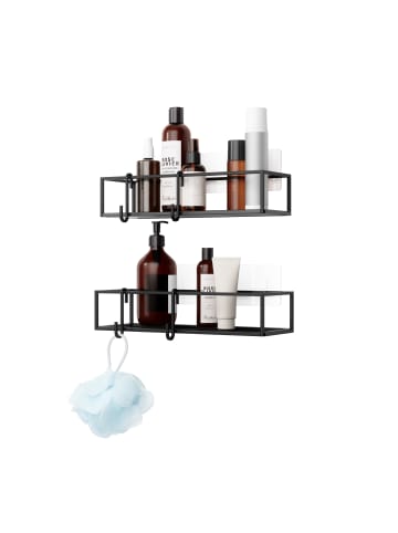 umbra Duschablage Cubiko 32 x 12 x 6cm in schwarz