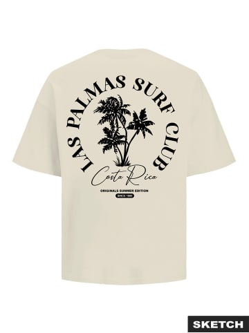 Jack & Jones T-shirt in Antique White 1