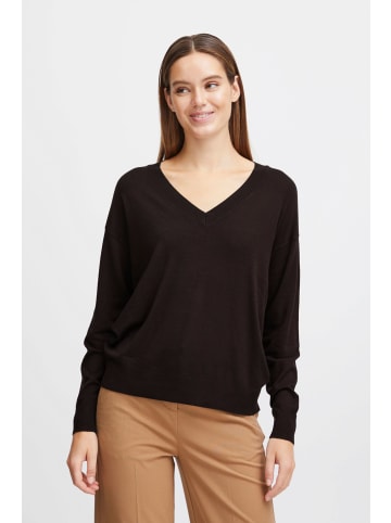 b.young Pullover BYMMPIMBA1 VNECK - in schwarz