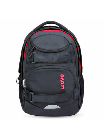 Wave Rucksack Infinity Move Tasche Schulrucksack "Meteor Black" Ranzen 10 Jahre