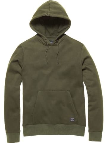 Vintage Industries Hoodie "Derby Hooded Sweatshirt" in Grün