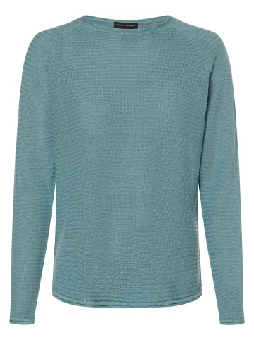 Franco Callegari Leinenpullover in aqua