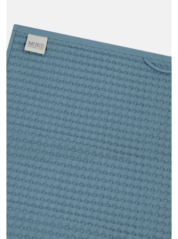 Möve 4 X Handtuch im Set Piquee in Steel blue