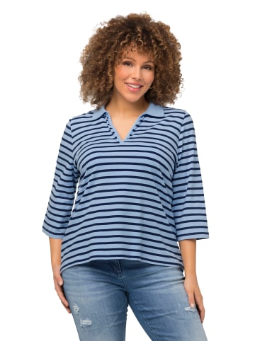 Ulla Popken Poloshirt in hellblau