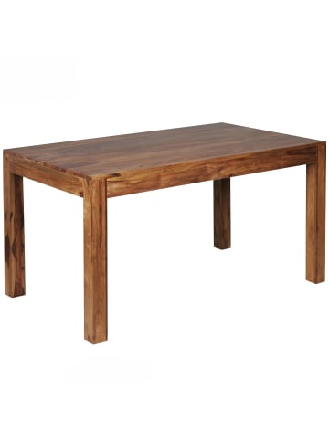 KADIMA DESIGN Esszimmertisch MUMBAI 160x80x76 cm Massivholz Esstisch in Massivholz