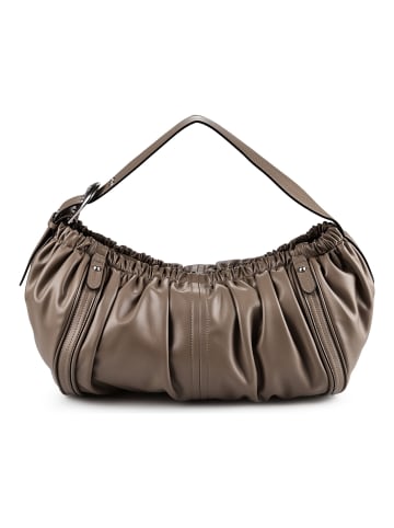 Liebeskind Berlin Faye Schultertasche L Leder 45 cm neutral grey