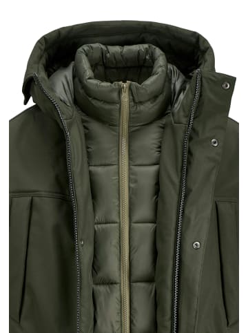 Jack & Jones Parka 'Finn' in dunkelgrün