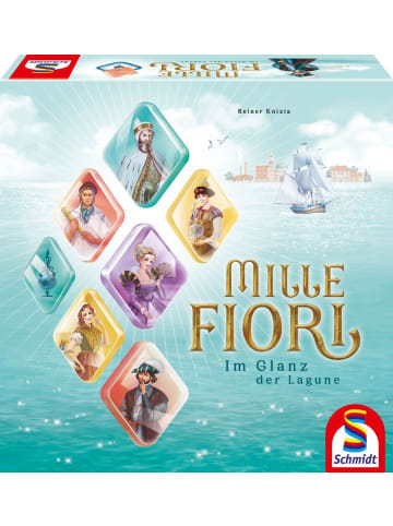 Schmidt Spiele Brettspiel Schmidt 49400 - Mille Fiori, Im Glanz der Lagune - Ab 10 Jahren