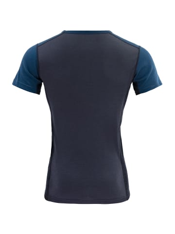 DEVOLD M LAUPARENMERINO 190 T-SHIRT in Nachtschwarz