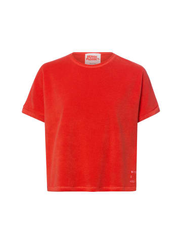 Marie Lund Frottee-Shirt in rot