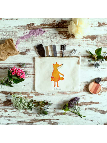 Mr. & Mrs. Panda Mäppchen Fuchs Laterne ohne Spruch in Weiß