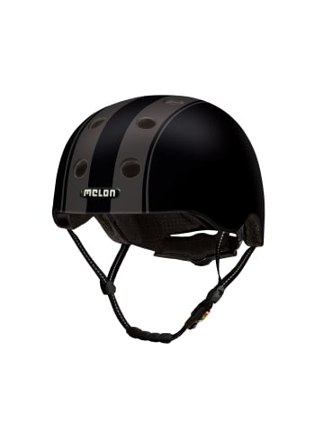 Melon® Helm Decent Double Black (matte) in schwarz