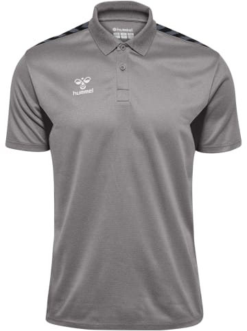 Hummel Hummel Polo Hmlauthentic Multisport Herren Atmungsaktiv Feuchtigkeitsabsorbierenden in GREY MELANGE