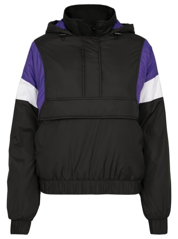 Urban Classics Leichte Jacken in black/ultraviolet/white