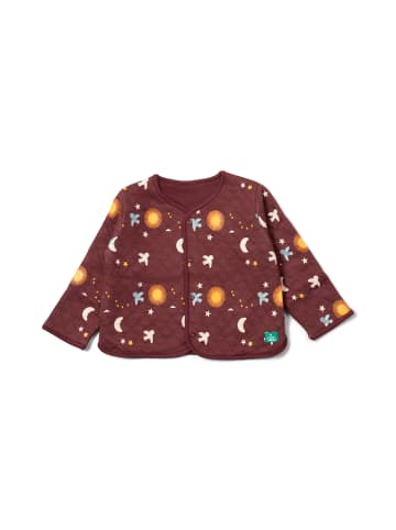 Little Green Radicals Bio-Steppjacke in Braun