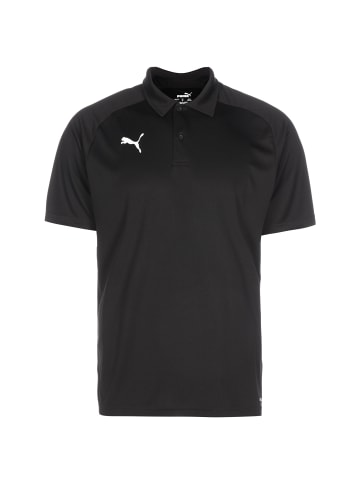 Puma Poloshirt Liga Sideline in schwarz / weiß