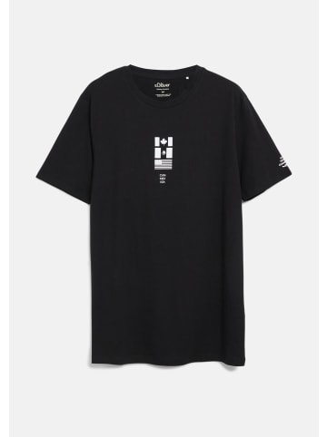 s.Oliver T-Shirt in 99D1_schwarz