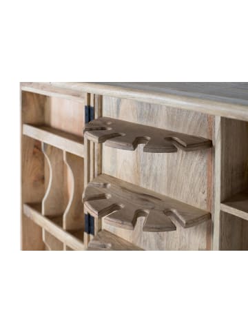 Giner y Colomer Barschrank mit 2 Türen aus Mangoholz. in Brown