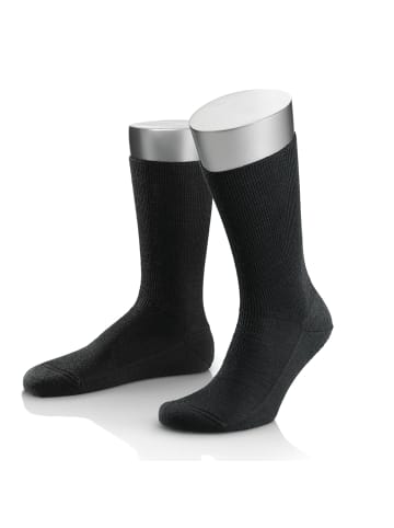 JD J. Dirks Komfort-Stützsocken MIDDLE C300 in schwarz (01)