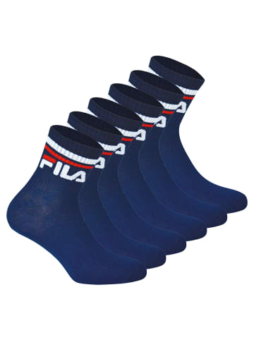 Fila Socken 6er Pack in Blau