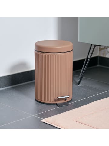 Zeller Present Mülleimer in braun