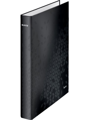 Leitz Ringbuch Wow A4+ PP 2 Ringe 25mm schwarz