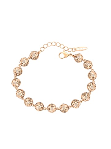 faina Women Beaded Bracelet in Rose Gold